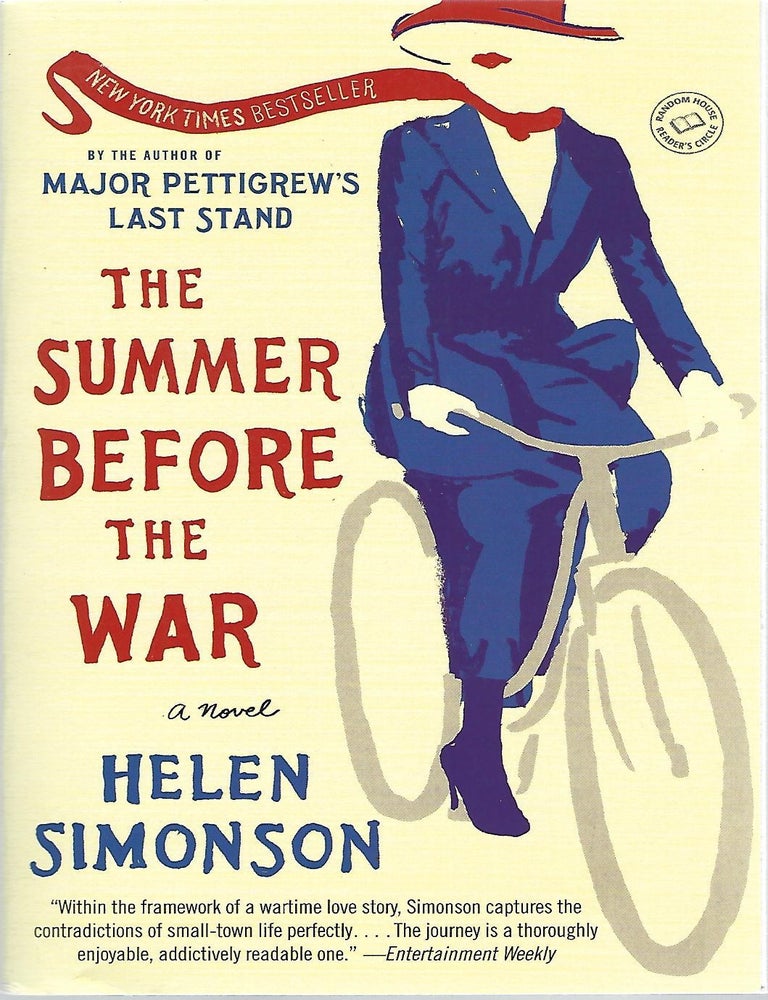 Item #103513 THE SUMMER BEFORE THE WAR. Helen Simonson.