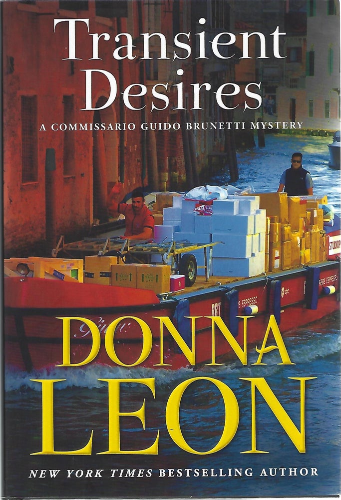 Item #103817 TRANSIENT DESIRES. Donna Leon.