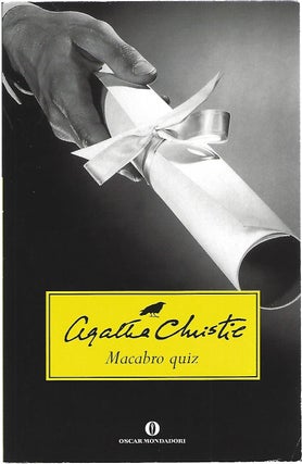 Item #103835 MACABRO QUIZ. Agatha Christie