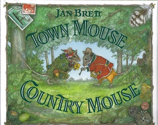 Item #104628 TOWN MOUSE COUNTRY MOUSE. Jan Brett