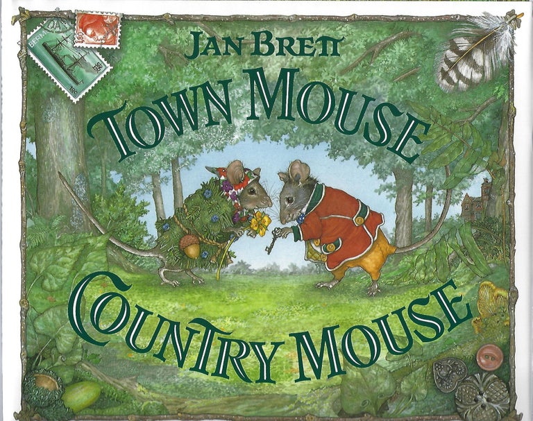 Item #104628 TOWN MOUSE COUNTRY MOUSE. Jan Brett.