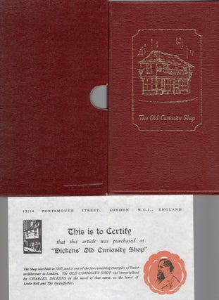 Item #105245 THE OLD CURIOSITY SHOP. Charles Dickens