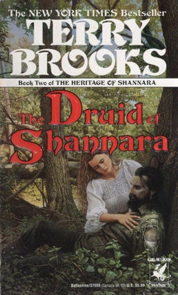 Item #105702 THE DRUID OF SHANNARA (Book Two of The Heritage of Shannara). Terry Brooks