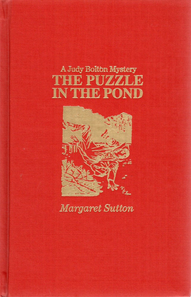 Item #105848 THE PUZZLE IN THE POND (A Judy Bolton Mystery). Margaret Sutton.
