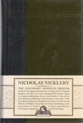 Item #106061 NICHOLAS NICKLEBY. Charles Dickens
