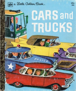 Item #106398 CARS AND TRUCKS (A Little Golden Book). Richard Scarry