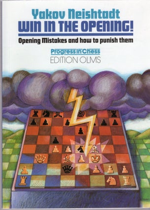 Item #107218 WIN IN THE OPENING! OPENING MISTAKES AND HOW TO PUNISH THEM (Progress in Chess)....