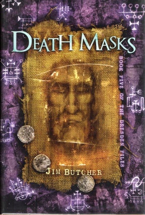 Item #108052 DEATH MASKS; A NOVEL OF THE DRESDEN FILES. Jim Butcher