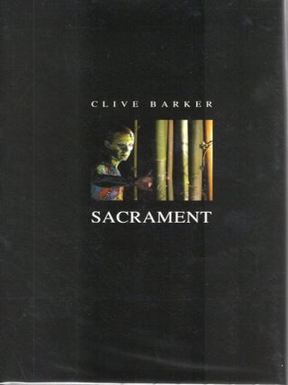 Item #108874 SACRAMENT. Clive Barker