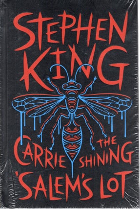 Item #109145 STEPHEN KING: THREE NOVELS. CARRIE, THE SHINING, SALEM'S LOT. Stephen King