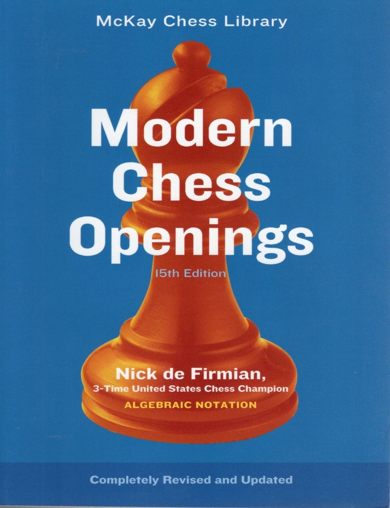 Item #109569 MODERN CHESS OPENINGS: MCO-15 (Fifteenth Edition). Nick De Firmian.
