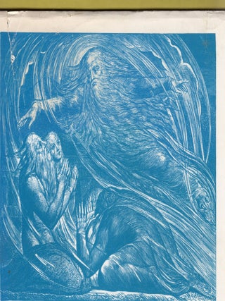 Item #113542 THE ENGRAVED DESIGNS OF WILLIAM BLAKE. Laurence Binyon
