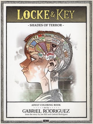 Item #115529 LOCKE & KEY: SHADES OF TERROR (Adult Coloring Book