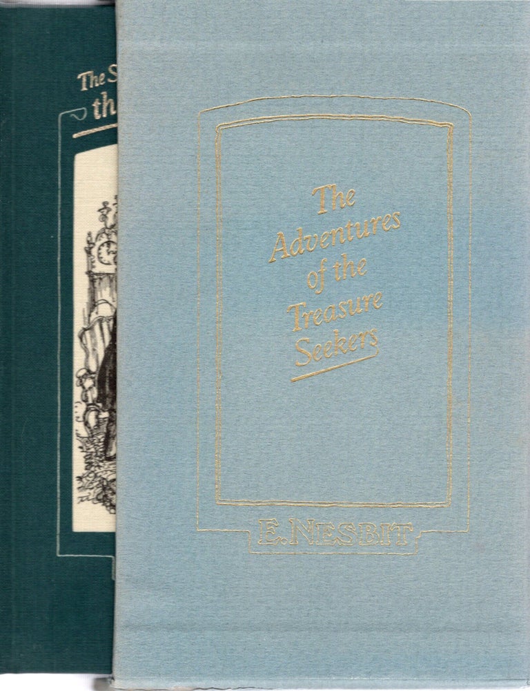 Item #117307 THE ADVENTURES OF THE TREASURE SEEKERS.3 Volume Boxed Set. (The Story of the Treasure Seekers. New Treaure Seekers. The Wouldbegoods). E. Nesbit.