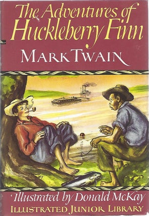 Item #2296 THE ADVENTURES OF HUCKLEBERRY FINN. Mark Twain