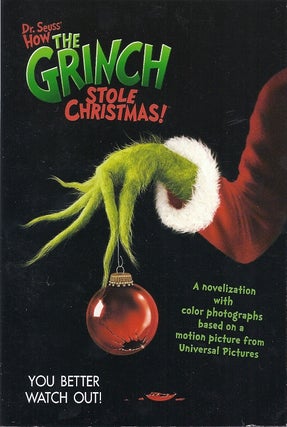 Item #41132 DR. SEUSS' HOW THE GRINCH STOLE CHRISTMAS. Louise Gikow