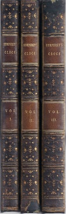 Item #44693 MASTER HUMPHREY'S CLOCK. 3 Volumes. Charles Dickens