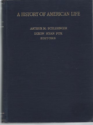 Item #45809 PROVINCIAL SOCIETY (A History of American Life, Volume III). James Truslow Adams