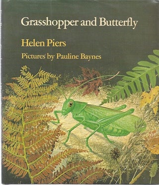 Item #66501 GRASSHOPPER AND BUTTERFLY. Helen Piers
