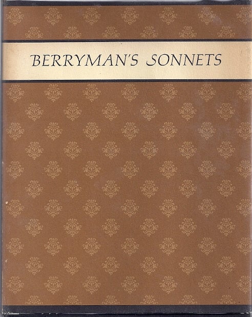 Item #68619 BERRYMAN'S SONNETS. John Berryman.