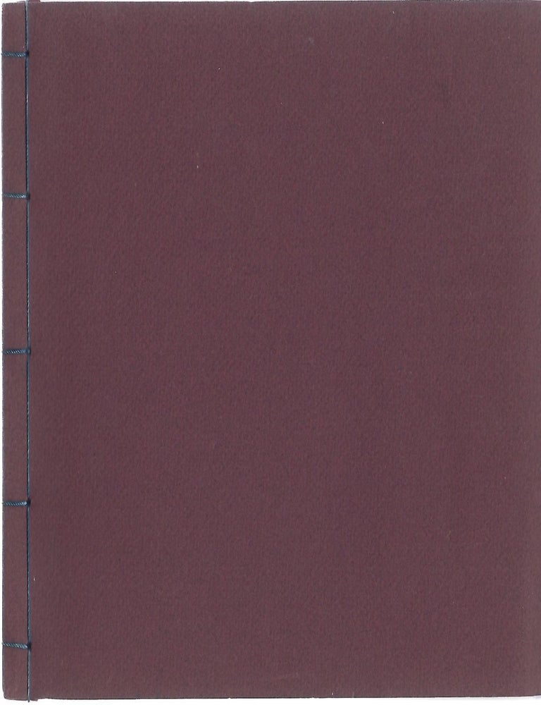 Item #88871 A SILK WORKER'S NOTEBOOK. Cheryl Kolander.
