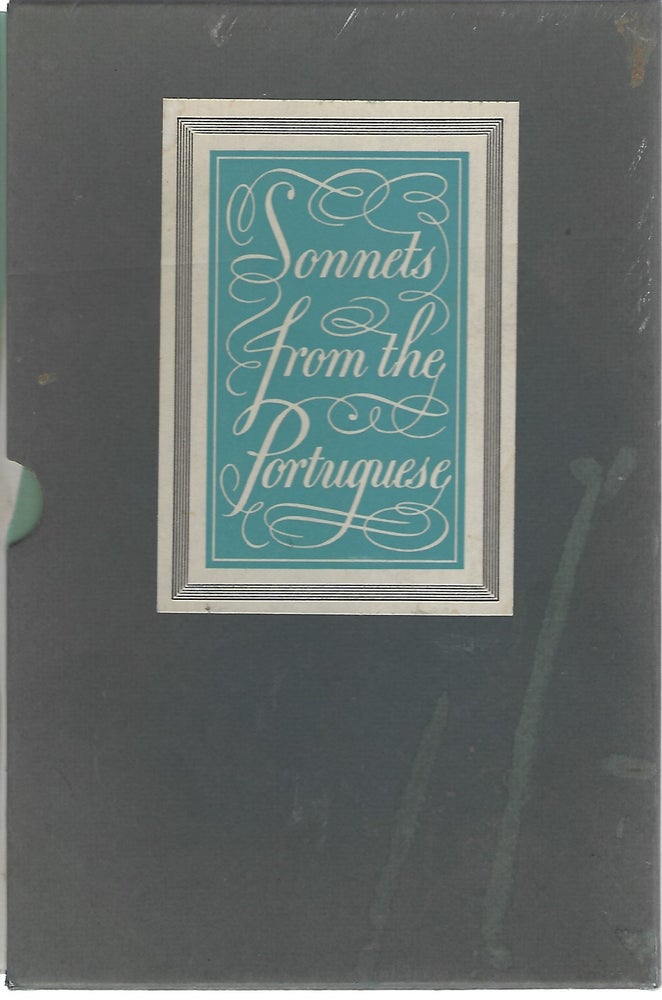 Item #95827 SONNETS FROM THE PORTUGUESE. Elizabeth Barrett Browning.